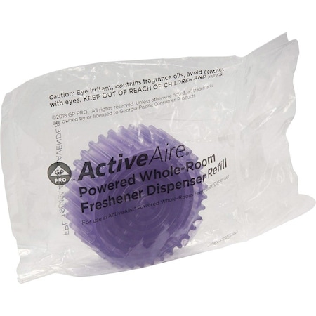 Georgia-Pacific Refill, f/Room Freshener Disp, Lavender Purple, PK 12 GPC48282